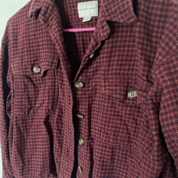 ✨ AE Cropped Flannel - Size Extra Small ✨ - Picture 5 of 6